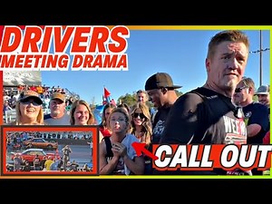 Memphis Street Outlaws JJ Da Boss Call Out! Drivers Meeting Drama!