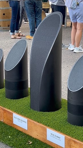 Coastal Source high-end “Bollard” series outdoor landscape speakers on display! You should hear these. The sound quality is astonishing. #cedia #cediaexpo #coastalsource #coastalsourcespeakers #speakers #outdoorspeakers #speakers #outdoorspeaker #outdoorav #highend #landscapedesign #pooldesign #backyard #outside #avinstall #speakerdemo #audiophile #audiogear #tymhomes | Smart Home Brothers