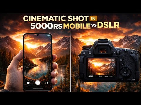 Can 5K Phone Beat a DSLR? 🤯