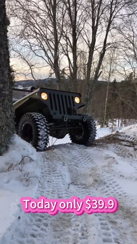 Only $39.9 for the Mini Jeep 125cc today. Don’t miss this deal.