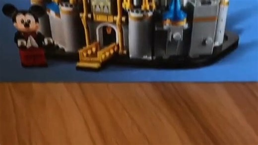 乐高40478 迷你迪士尼城堡，非常适合亲子互动