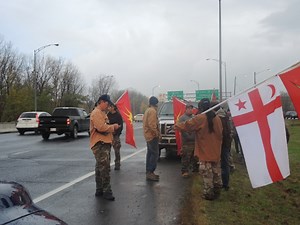 Soutien à la nation Micmac : le pont Mercier partiellement bloqué par des manifestants