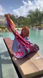 Finally, my real mermaid tail arrived! 🧜🏽‍♀️✨ #beach #mermaid #stores