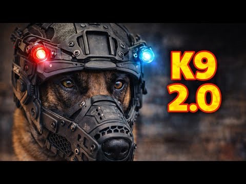 The Future of K9 Gear? Next-Gen Tactical Armor & Elite Training! 🐕⚡️