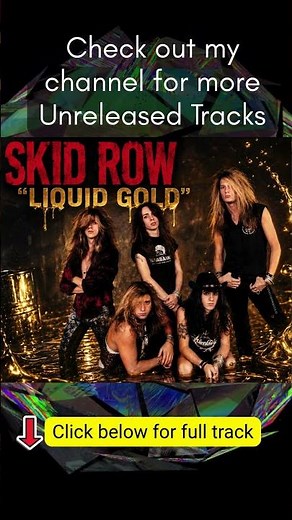 This Skid Row Track Was Never Released 🔥 #skidrow #unreleased #shorts