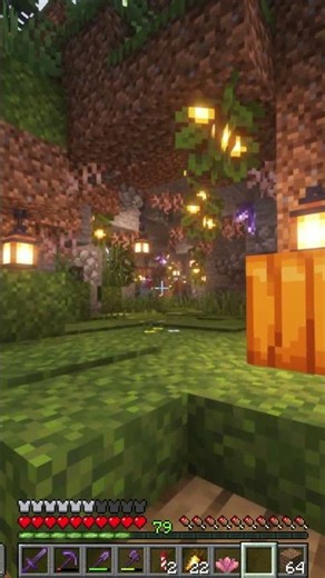 NATURAL MINECRAFT TUNNEL #minecraft #tips #shorts