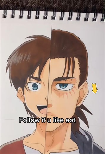 Eren artwork | Stunning child and adult transformations