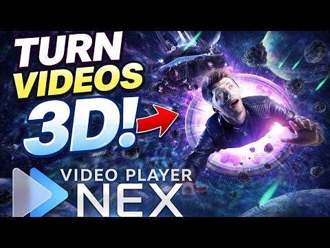 Best VR Video Player with 2D to 3D videos Converter NEX Next-Gen VR Video Player 3D Videos Converter