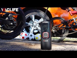 VacLife Tire Inflator Portable Air Compressor (REVIEW + UNBOXING)