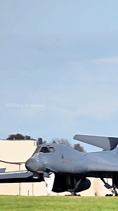 B-1B Lancer landing during a Bomber Task Force exercise. | Military Sentinel