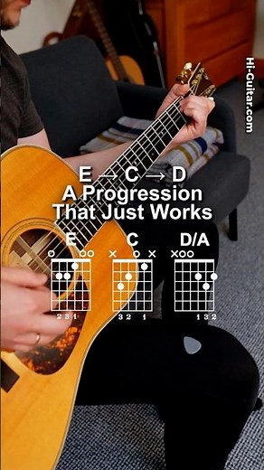 E → C → D: A Progression That Just Works
