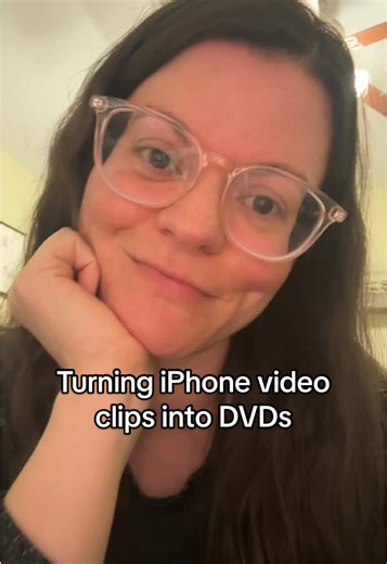 Turning iPhone video clips into DVDs using iMovie maker wondershare to burn the DVD itself! #iphonevideos #preservememories #magicofchildhood #imovie