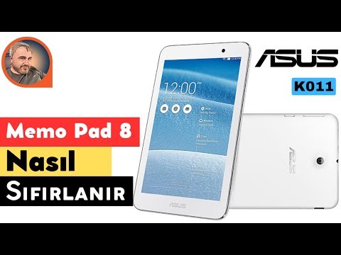 Resetting Asus MeMO Pad 8 Tablet Made EASY . Asus MeMO Pad 8 Tablet (K011) nasıl sıfırlanır.