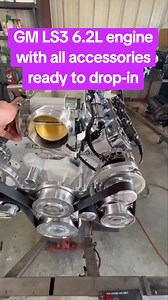 This GM LS3 6.2L engine comes fully dressed with all accessories, polished pulleys, high-flow intake manifold, large throttle body, and complete front drive system. Built for strong performance and reliability, the LS3 delivers 650–700 horsepower and 625–700 lb-ft of torque, giving incredible throttle response and power for any swap, muscle car, or custom build. With the intake, coils, fuel system, and accessories already installed, this motor is ready to bolt in and run. Perfect for anyone seek