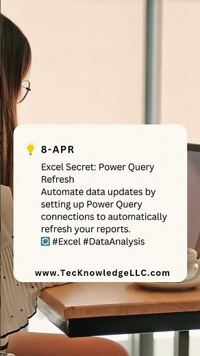 Excel Secret: Power Query Refresh 🔄 #Excel #DataAnalysis