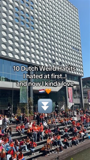 Here are 10 Dutch habits I hated at first… and now I kinda love (???) 😅👇 \t1.\t🍫 Chocolate sprinkles on bread — childhood joy but for adults. \t2.\t📅 Scheduling hangouts 3 weeks in advance — spontaneity is dead and I like it. \t3.\t🪟 No curtains — your neighbors will see you dance in pajamas. \t4.\t🎂 Birthday circle parties — coffee, silence, and existential dread. \t5.\t💸 Splitting bills to the cent — even if you only had half a fry. \t6.\t🌧️🚲 Biking through storms — emotional damage, 