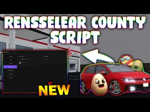 *NEW* Rensselaer County Script (PASTEBIN 2026) (ESP ,VEHICLE , AUTO FARM , CASH FARM )