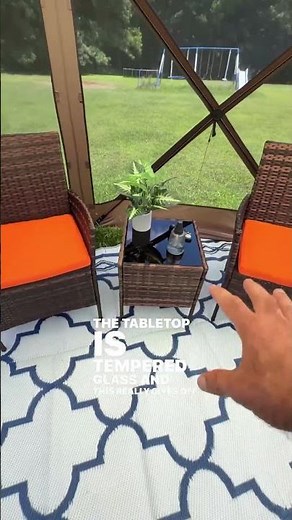 Ultimate 3-Piece Patio Furniture Set for Small Spaces #PatioIdeas #DeckDecor