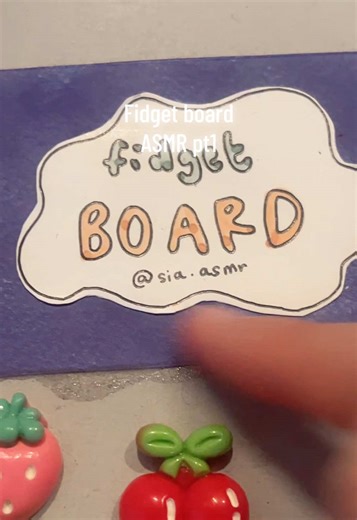 Fidget Board ASMR: A Relaxing Experience Part 1