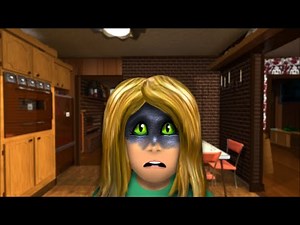 Girl Becomes Baby Dinosaur Animation