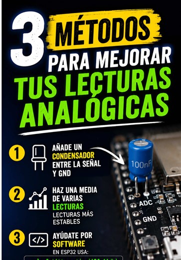 Mejora tus lecturas analógicas en ESP32: calibración y consejos