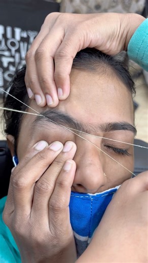 Threading Changed Look COMPLETELY! 🔥 Before & After #threading #eyebrows #explor