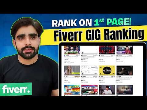 Rank Your Fiverr Gig on First Page in 15 Minutes | Proven Fiverr Growth Strategy 2025