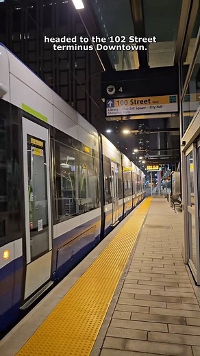 Lincoln Ho | Yegventures on Instagram: "Valley Line opens Nov 4, 2023! It's the final countdown! The first trains depart at 5:15am from both ends of the line at Mill Woods and 102 Street stops. Here's a quick tour of the new Churchill stop (Valley Line) and Churchill Connector into Churchill Station (Capital and Metro Lines). Valley Line LRT is an light rail train service which switches between streetcar, separate grade, and dedicated off-road rail service. By design, it's internationally recogn