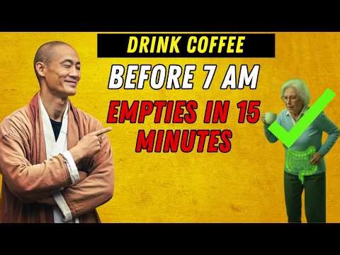 Drink Coffee Before 7 AM Your Colon Empties Completely in 15 Minutes