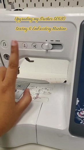 Upgrade Brother SE630 Sewing & Embroidery Machine Tutorial