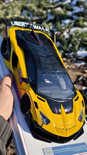Unboxing LBWK Lamborghini Aventador 1/18 Scale #modelcar #automobile #asmrunboxing #asmr #lbwk