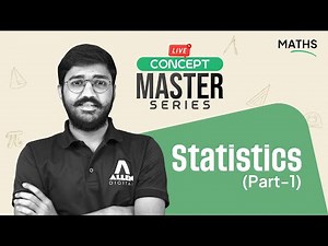 Mathematics - Statistics (Part-1) | JEE 2026 Concept Master Class | ALLEN Online