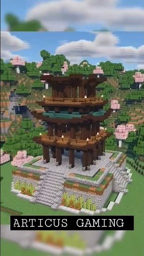 I Make Chinese Temples In Minecraft