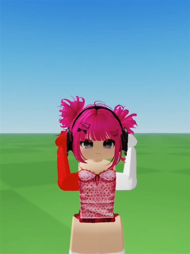 Cute Pink Avatar Idea for Roblox