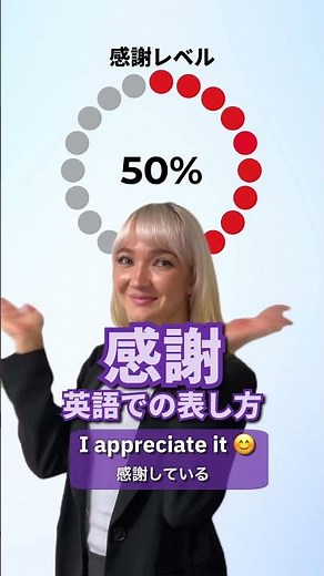 感謝を表す英語フレーズ