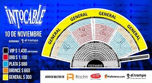 Ricky Muñoz, vocalista de GRUPO INTOCABLE, nos invita al gran concierto que darán el próximo 10 de Noviembre en Audiorama del Museo Interactivo “El Trompo”. Los boletos están disponibles en: Farmacias Roma, Real Inn Tijuana y www.misboletos.com Un evento 5 estrellas, con el sello de FiveStar Concerts!!! | FiveStar Concerts