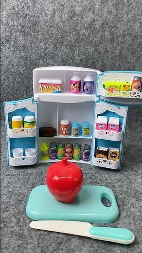 Satisfying with Unboxing & Review Miniature Kitchen Set Toys Cooking Video | ASMR Videos no music