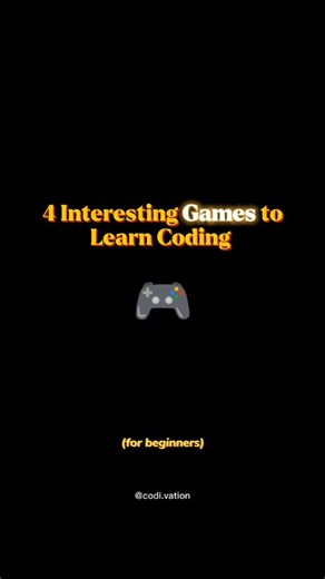 Code | Tech | Hustle on Instagram: "Save Now ✅ Try Once🔂 Follow @codi.vation for more Informative posts regarding to the CODING. . . . . . #reels #codinggames #codinglove #codingtips #codingschool #bcastudents #codingdecoding #csstudent #codingforbeginners #coding #code #codinginspiration #codingninjas #codingskills #codingtricks #learncoding"
