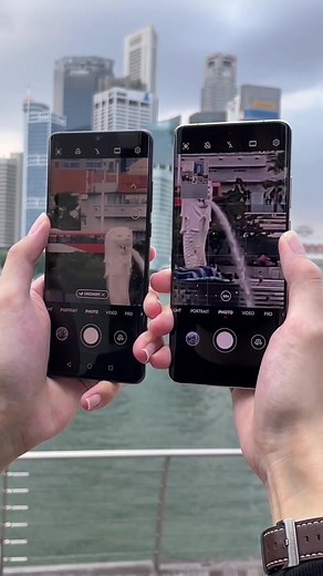 50x zoom comparison 📷: Huawei P50 Pro vs Huawei P30 Pro. So much improvements in two years! #HuaweiP50Pro #HuaweiP30Pro | Playfuldroid
