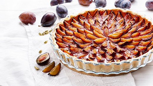 Recette Tarte aux prunes (facile, rapide)
