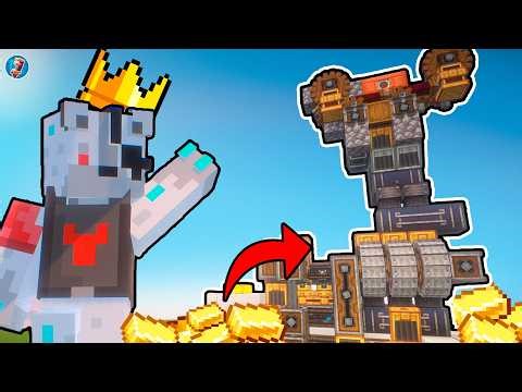 Minecraft Create Mod Gold Farm Tutorial | Get Rich with this Machine!