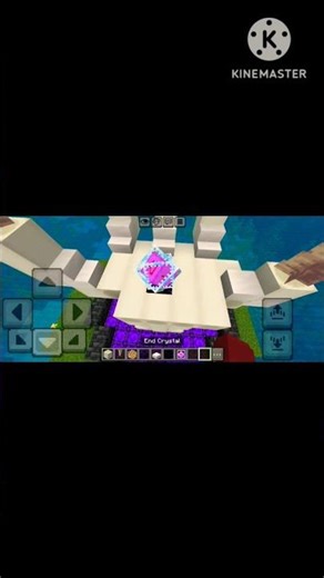 Giant hand from portal in Minecraft #shorts