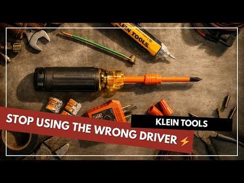 Klein 32306INS Review — The BEST 6-in-1 Insulated Screwdriver?
