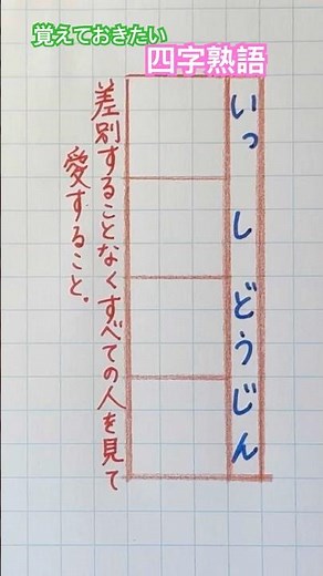 #覚えておきたい四字熟語 #四字熟語