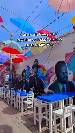 Zaperoko en el Pasaje de la Salsa Callao Monumental