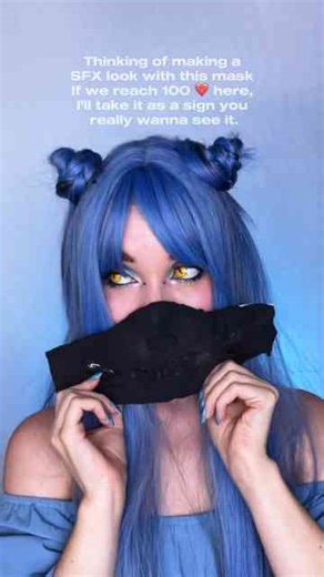 SFX Transformation with This Mask if We Hit 100