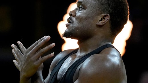 WATCH: Iowa wrestling's Jacori Teemer speaks with the media ahead of dual with Penn State