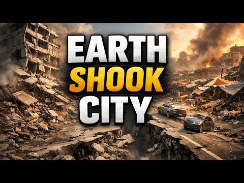 EARTH SHOOK CITY | Earthquake Destroyed Buildings & Roads