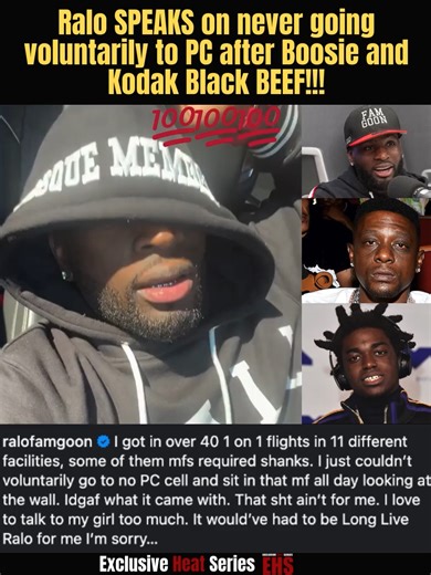 Ralo Discusses Staying True in Rap Beef with Boosie & Kodak Black