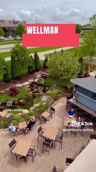 Enjoy Summer at Wellman's Rooftop & Patio Bar